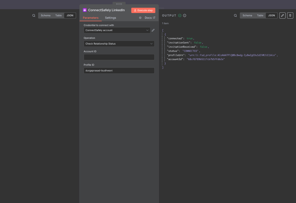Relationship workflow